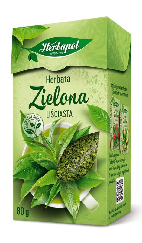 Herbapol - Herbata zielona klasyczna liściasta