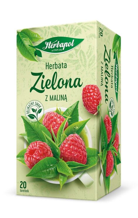 Herbapol - Herbata zielona z maliną