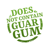 does not contain guar gum icon