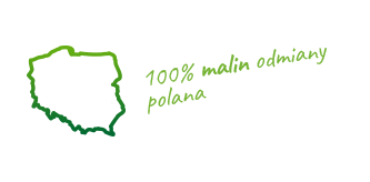 Ikona 100% polskie maliny