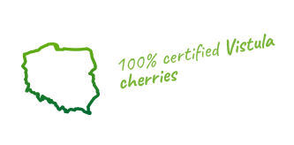 100% certified vistula cheeries icon