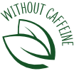 Zielona ikona bez kofeiny
