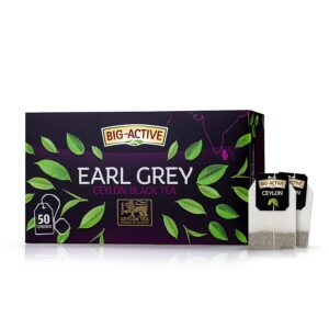 Big-Active - Earl Grey - Herbata czarna (50 torebek)