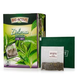 Big-Active - Herbata zielona z bergamotką