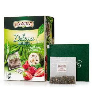 Big-Active - Herbata zielona z truskawką i graviolą