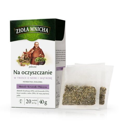Zioła Mnicha - Herbata ziołowa Na oczyszczanie