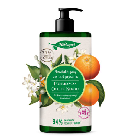 Żel pod prysznic pomarańcza - olejek neroli 740 ml