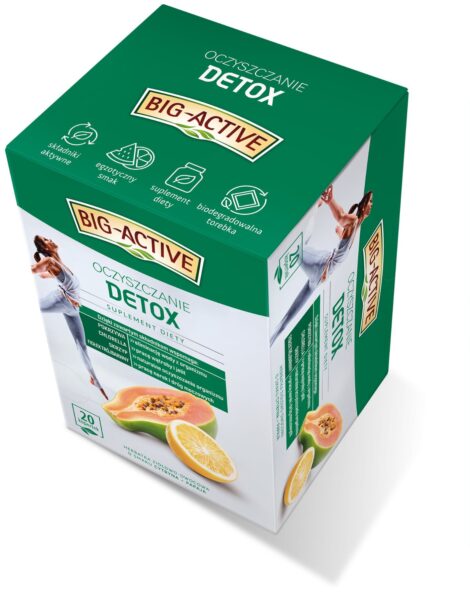 Big-Active Suplement diety- Detox - Oczyszczanie