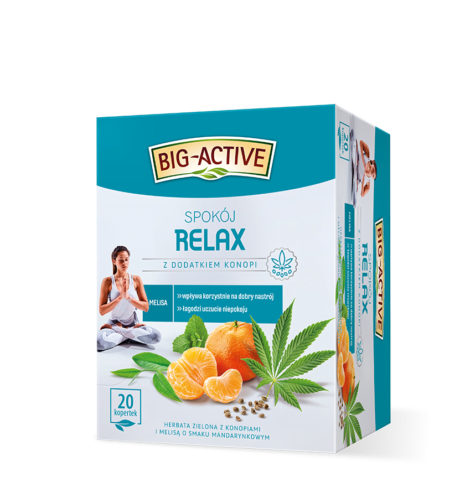 Big-Active Suplement diety- Relax - Spokój