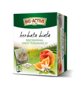 Big-Active - Herbata biała z brzoskwinią i kwiatem pomarańczy