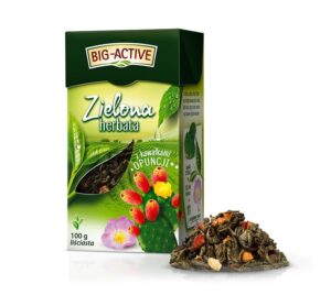 Big-Active - Herbata zielona z opuncją (liściasta)