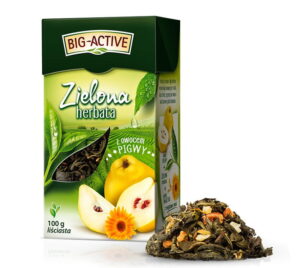 Big-Active – Green tea with quince fruit