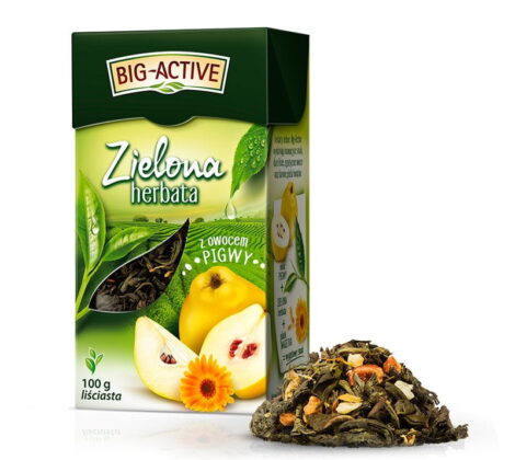 Big Active herbata zielona z pigwą