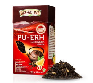 Big-Active - Pu-Erh - Lemon-flavoured loose-leaf red tea