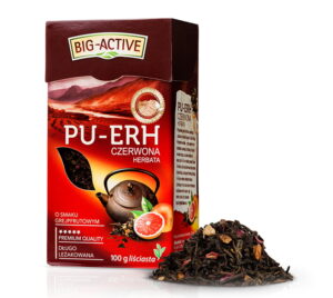Big-Active - Grapefruit-flavoured loose-leaf Pu-Erh red tea