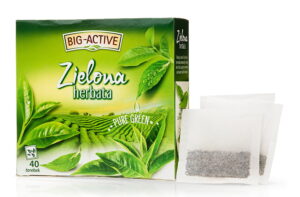 Big-Active - Herbata zielona pure green - 40 torebek