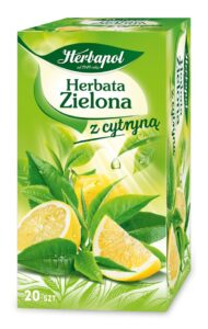 Herbapol- Herbata zielona z cytryną ekspresowa