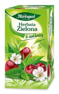 Herbapol- Herbata zielona z wiśnią