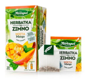 Herbatka na zimno - Mięta Mango