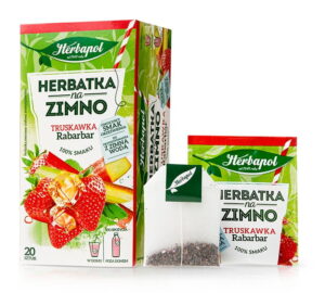 Herbatka na zimno - Truskawka Rabarbar