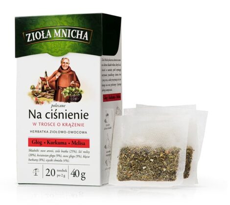 Zioła Mnicha - Herbata ziołowa Na ciśnienie