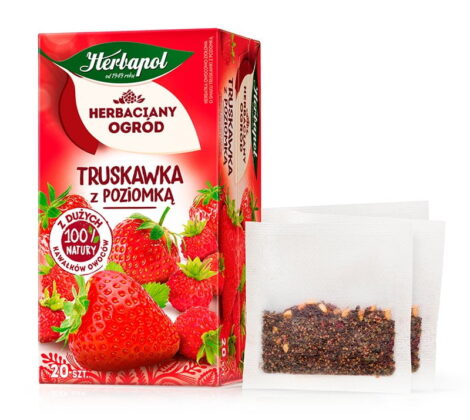Herbaciany Ogród - Herbata Truskawka z poziomką