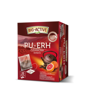 Big-Active - Grapefruit-flavoured express Pu-Erh red tea (20 bags)