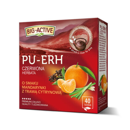 Big-Active - Pu-Erh – Tangerine with lemon grass-flavoured red tea