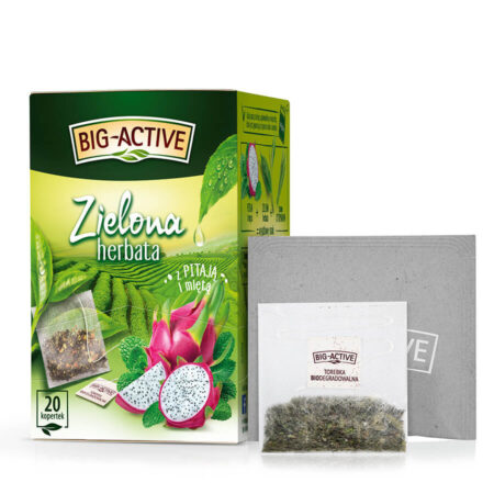 Big-Active – Green tea pitaya and mint