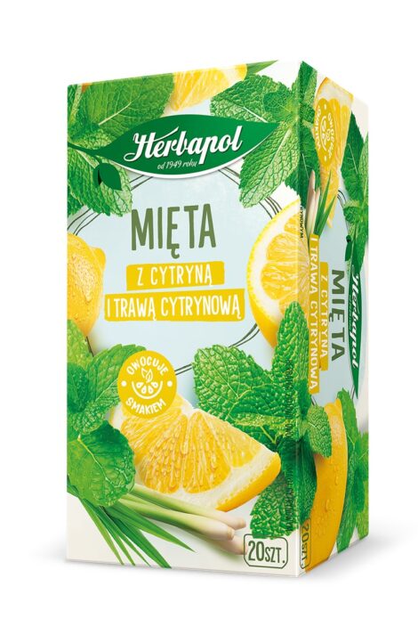 Herbapol - Mint with lemon and lemon grass