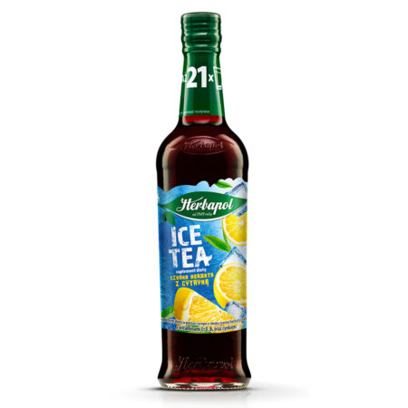 ICE TEA Black tea with lemon food suplement 420 ml