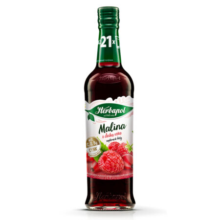 Malina z dziką różą suplement diety 420 ml